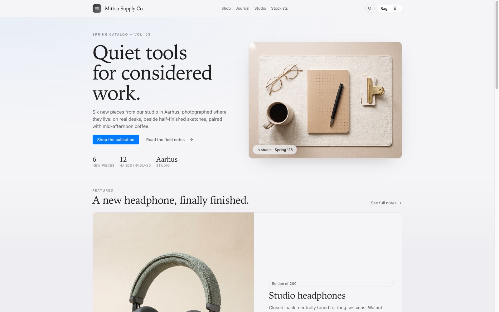 Ecommerce template preview